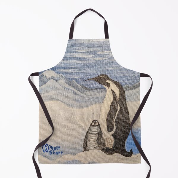 Item preview, Penguin with chick designed and sold by Matt Starr Fine Art .