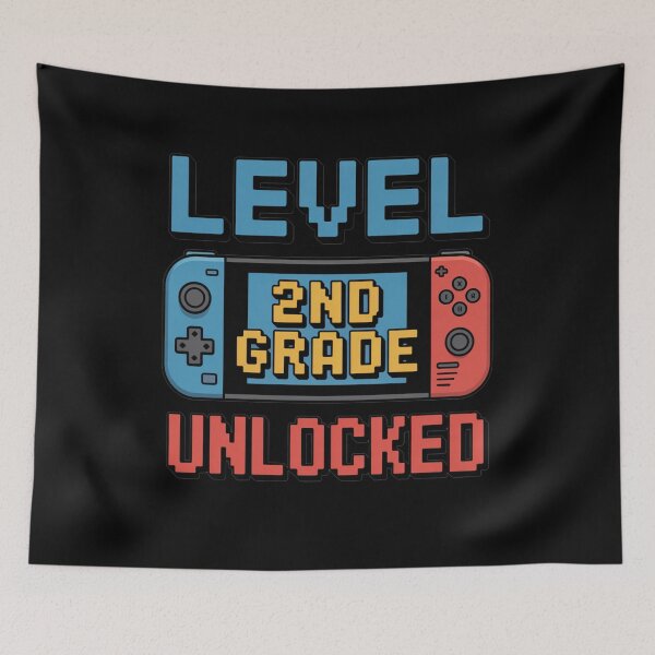 Item preview, Level 2nd Grade Unlocked Gamer designed and sold by flagylART.