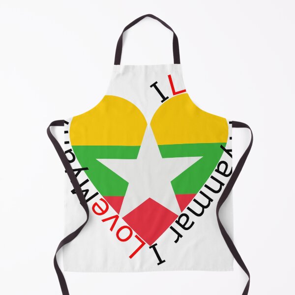 Item preview, I Love Myanmar  Heart designed and sold by TheIconSmith.