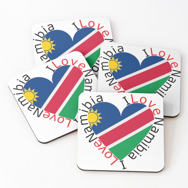 Item preview, I Love Namibia  Heart designed and sold by TheIconSmith.