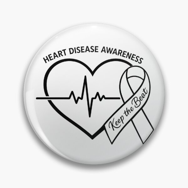Item preview, Inspirational Keep The Beat Cardiology Awareness Art designed and sold by GridText.