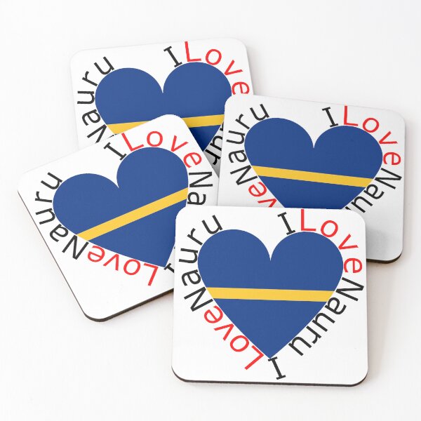 Item preview, I Love Nauru  Heart designed and sold by TheIconSmith.