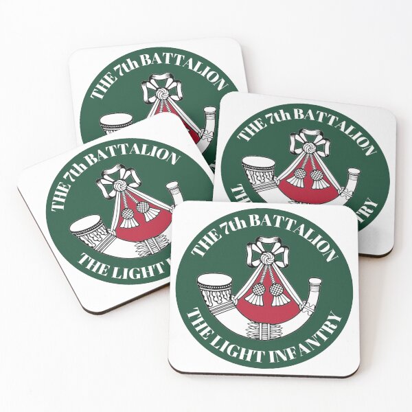 Item preview, 7th Battalion The Light Infantry designed and sold by Bootneckstore.