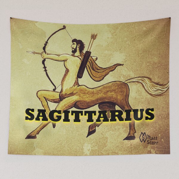 Item preview, Sagittarius the Archer zodiac sign  designed and sold by Matt Starr Fine Art .