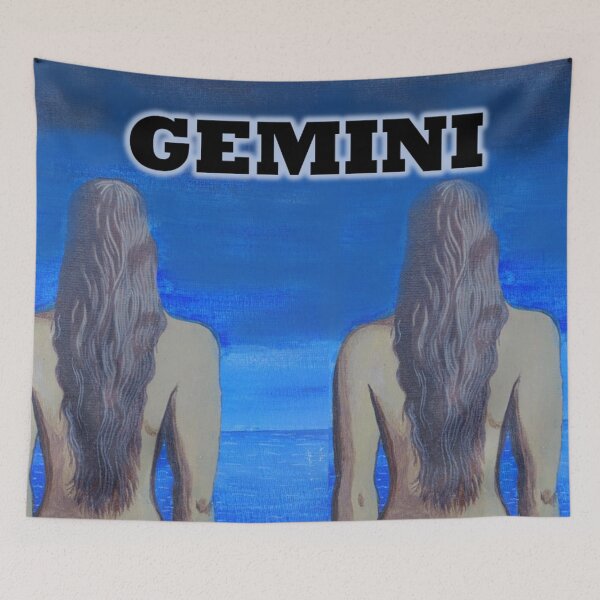 Item preview, Gemini the Twins zodiac sign  designed and sold by Matt Starr Fine Art .