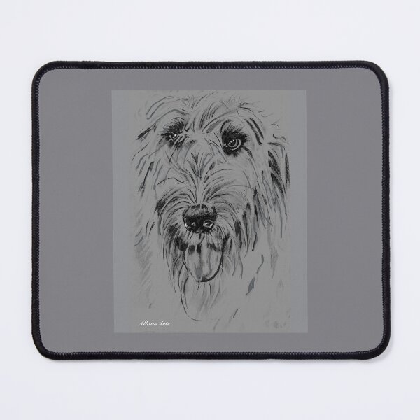 Item preview, Irish wolfhound (Portrait) designed and sold by AllansArts.