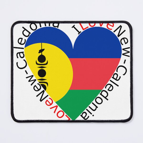 Item preview, I Love New Caledonia Heart designed and sold by TheIconSmith.