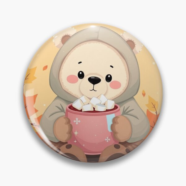 Item preview, Cute Hoodie Bear T-Shirt | Cozy Hot Cocoa Bear Autumn Tee designed and sold by ArmaanArts.