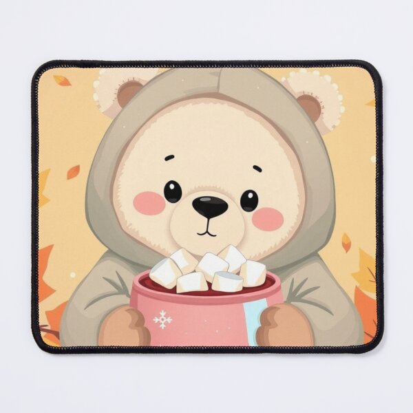 Item preview, Cute Hoodie Bear T-Shirt | Cozy Hot Cocoa Bear Autumn Tee designed and sold by ArmaanArts.
