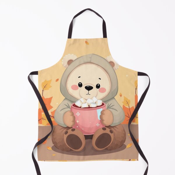 Item preview, Cute Hoodie Bear T-Shirt | Cozy Hot Cocoa Bear Autumn Tee designed and sold by ArmaanArts.