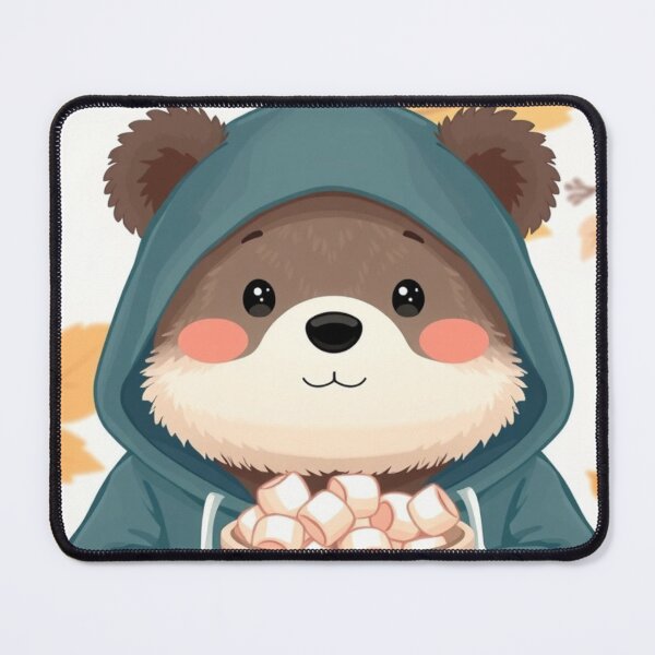 Item preview, Cozy Autumn Bear T-Shirt | Cute Bear with Marshmallow Cocoa Art Tee designed and sold by ArmaanArts.