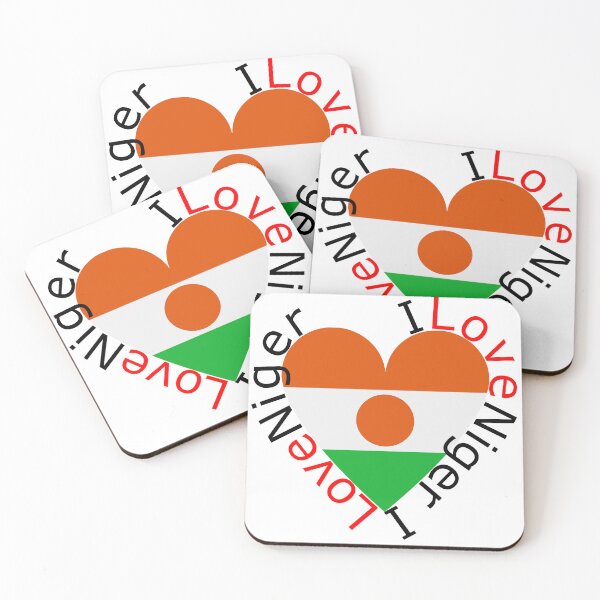 Item preview, I Love Niger  Heart designed and sold by TheIconSmith.
