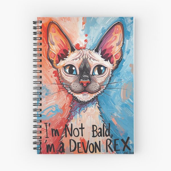 Item preview, I’m Not Bald, I’m a Devon Rex Cat T-Shirt – Funny Hairless Cat Lover Tee designed and sold by Lamagift.