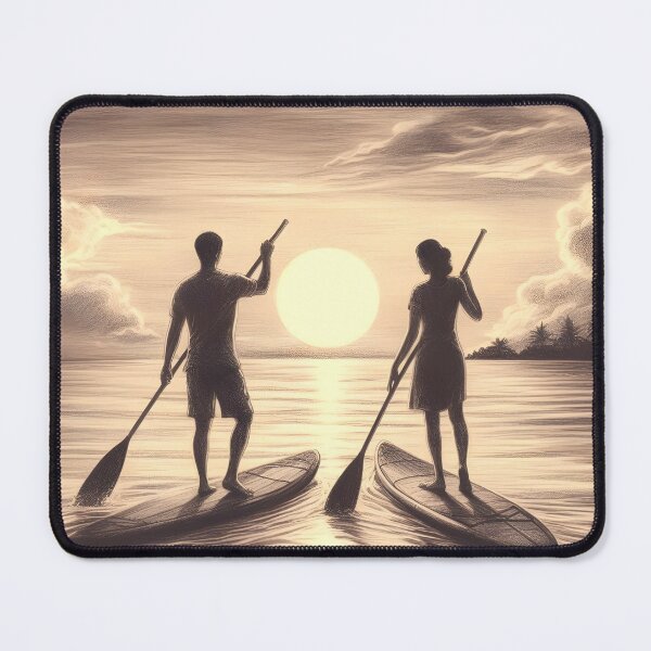 Item preview, Man and woman on SUP designed and sold by JayD86.