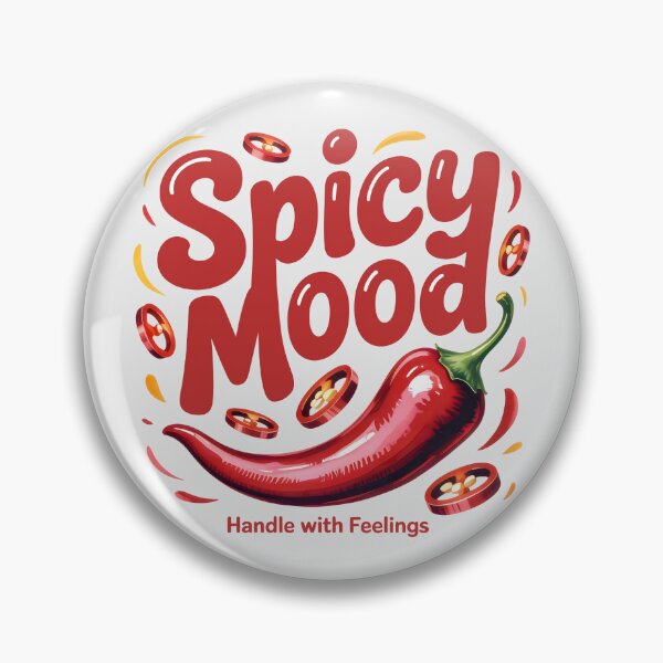 Item preview, Spicy Mood Chili Pepper Handle With Feelings designed and sold by SplashTastic.