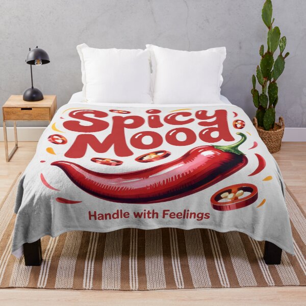 Item preview, Spicy Mood Chili Pepper Handle With Feelings designed and sold by SplashTastic.
