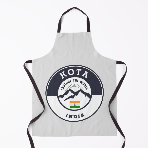 Item preview, Kota India | Black and White Travel Crest designed and sold by World Designs.