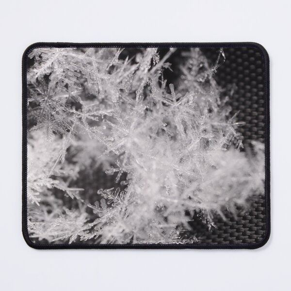 Item preview, Dendritic Snow Crystals on Dark Textured Surface designed and sold by Goiko7Margarita.