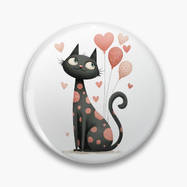 Item preview, Love Cat Illustration designed and sold by Erika Kaisersot.