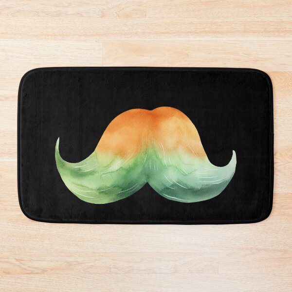 Aperçu de l'œuvre Lutin rigolo à moustache pour la Saint-Patrick créée et vendue par smartrocket.