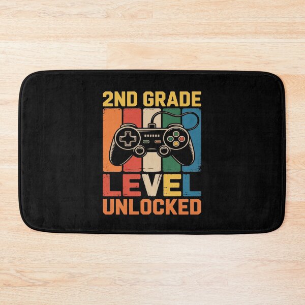 Item preview, 2nd Grade Level Unlocked Gamer designed and sold by flagylART.