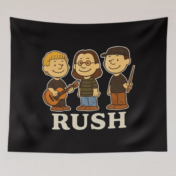 Item preview,  Rush X Peanuts - Geddy Lee Lifeson-Peart Rush Rush Tour 2026 designed and sold by ShopKate.