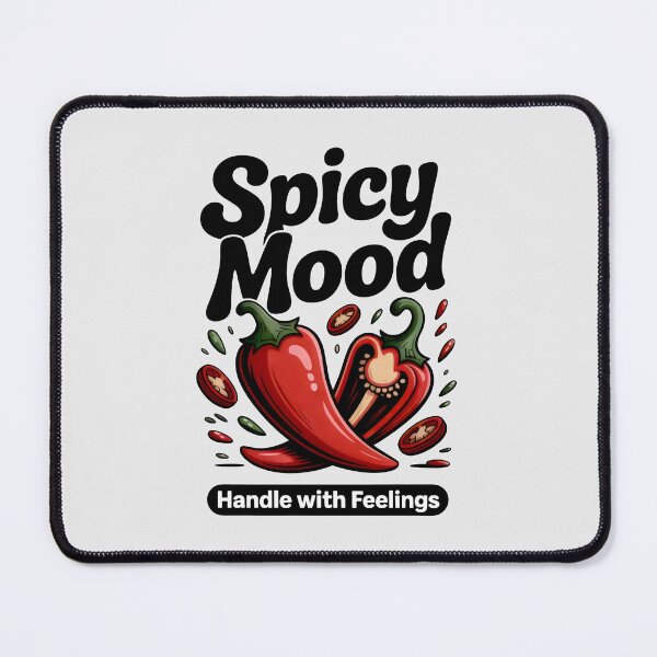 Item preview, Spicy Mood Chili Illustration designed and sold by SplashTastic.