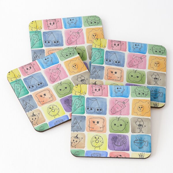 Item preview, Cute food checkerboard designed and sold by AshleaCummins.