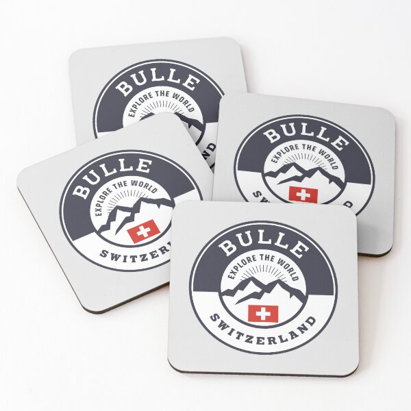 Item preview, Bulle Switzerland Black and White Crest designed and sold by World Designs.