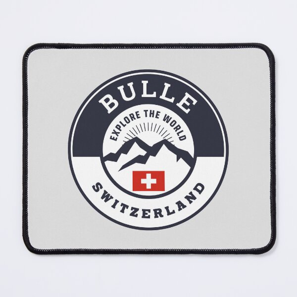 Item preview, Bulle Switzerland Black and White Crest designed and sold by World Designs.