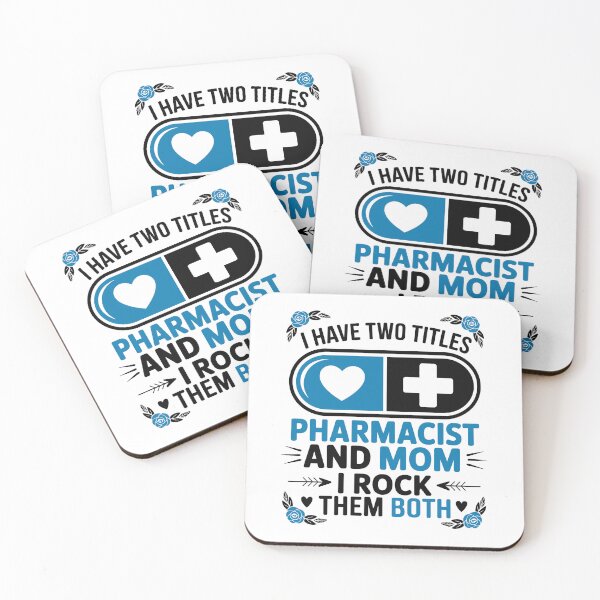 Item preview, I Have two titles pharmacist and mom i rock them both designed and sold by jkrphoto.