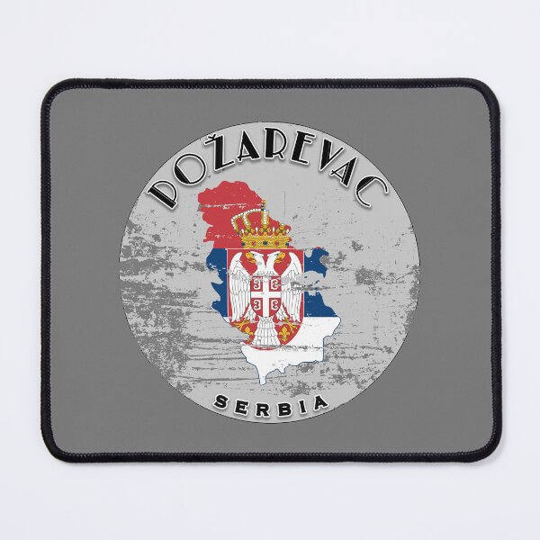 Item preview, Požarevac Serbia Flag Worn  designed and sold by World Designs.