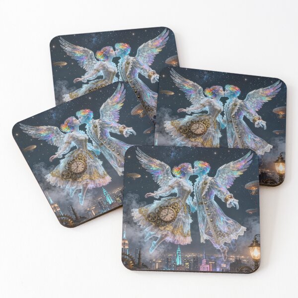 Item preview, Ethereal kiss over the night city designed and sold by KunstGeist.