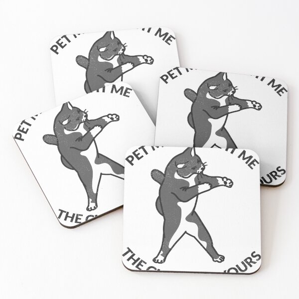 Item preview, Pet me or fight me the choice is yours, Cat lover, Cat mom, Cat Dad, Fighting Cat, Sassy Cat designed and sold by BriAngelaBubbleDesigns.