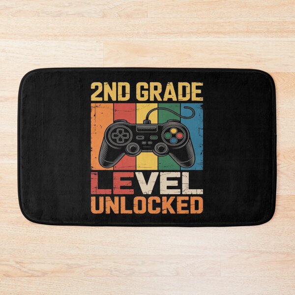 Item preview, 2nd Grade Level Unlocked Gamer designed and sold by flagylART.