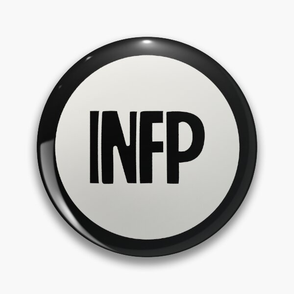 Item preview, INFP Minimalist Personality Typography Design designed and sold by trepiu.