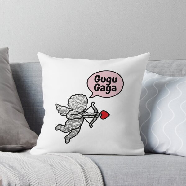 Item preview, Gugu Gaga Cupid Silver Foil Meme designed and sold by Wounded Whisper.
