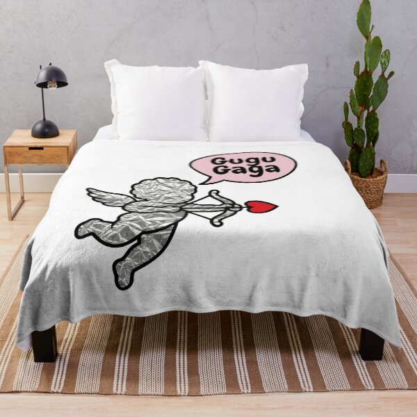 Item preview, Gugu Gaga Cupid Silver Foil Meme designed and sold by Wounded Whisper.