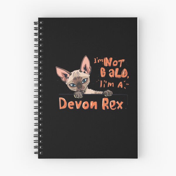 Item preview, I’m Not Bald, I’m a Devon Rex Cat T-Shirt – Funny Hairless Cat Lover Tee designed and sold by Lamagift.