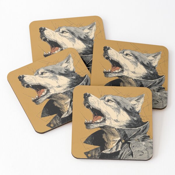 Item preview, Howling Werewolf Gothic Portrait designed and sold by LawleyKingdom.
