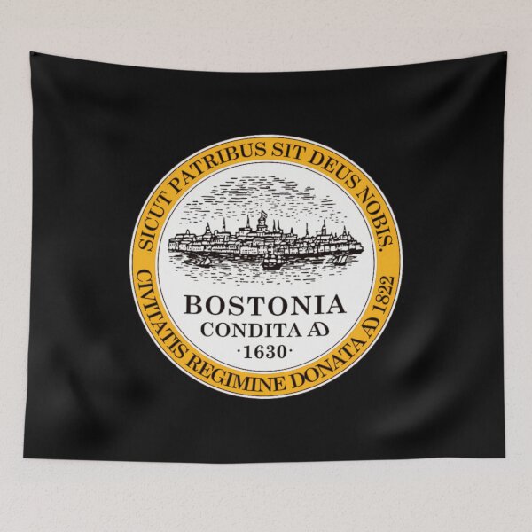 Item preview,  City Of Boston Flag - Bruins Colorway designed and sold by Cr45t.