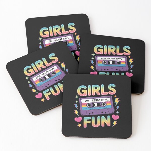 Item preview, Girls Just Wanna Have Fun Women Girl 80's 1980s 70's 8 designed and sold by DigitaldeligArt.