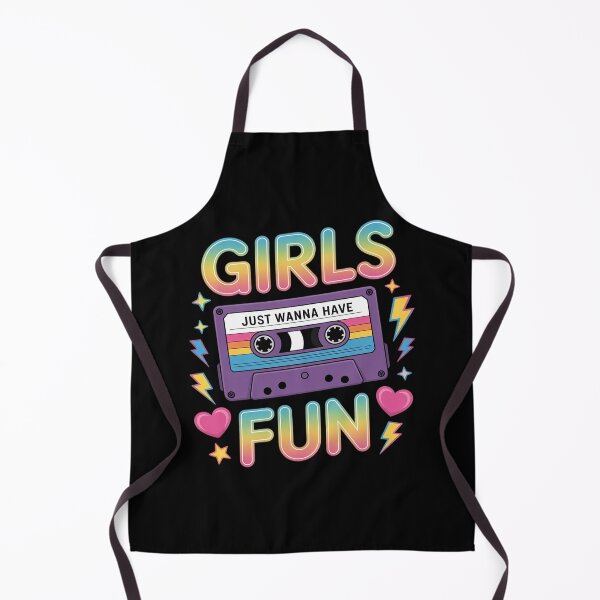 Item preview, Girls Just Wanna Have Fun Women Girl 80's 1980s 70's 8 designed and sold by DigitaldeligArt.