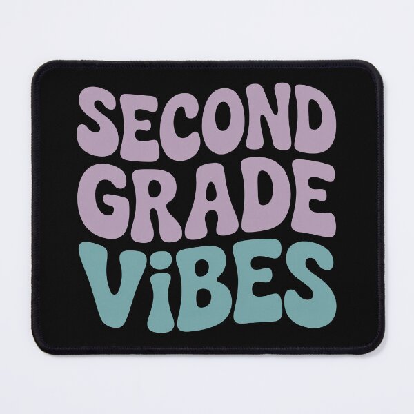 Item preview, Second Grade Vibes Cute Typography designed and sold by flagylART.