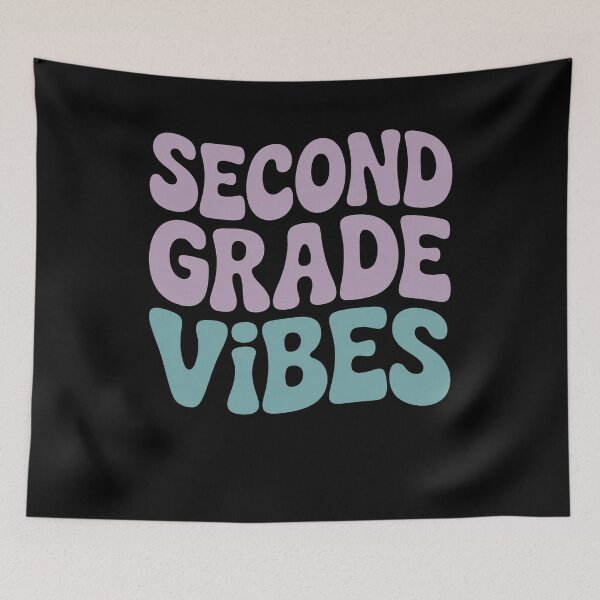 Item preview, Second Grade Vibes Cute Typography designed and sold by flagylART.
