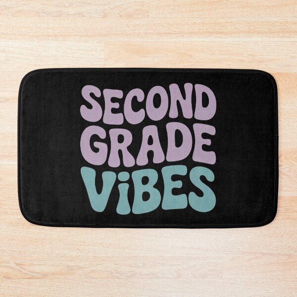 Item preview, Second Grade Vibes Cute Typography designed and sold by flagylART.