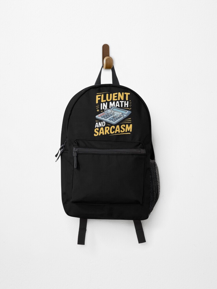 Thumbnail 1 of 3, Backpack, Math Humor designed and sold by MarkLeedsArt.
