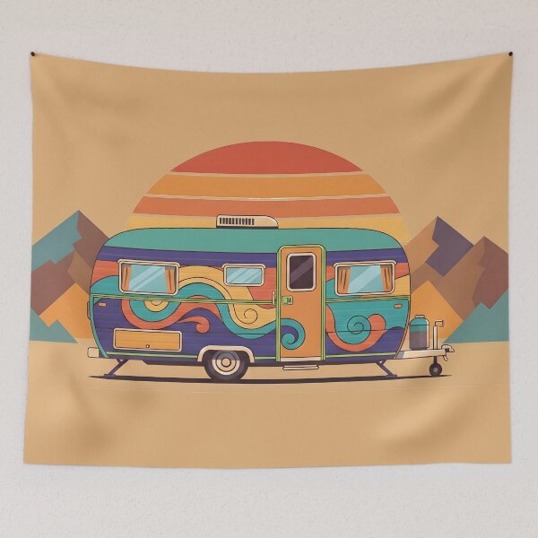 Item preview, Vintage Caravan designed and sold by LMDIGITAL6.