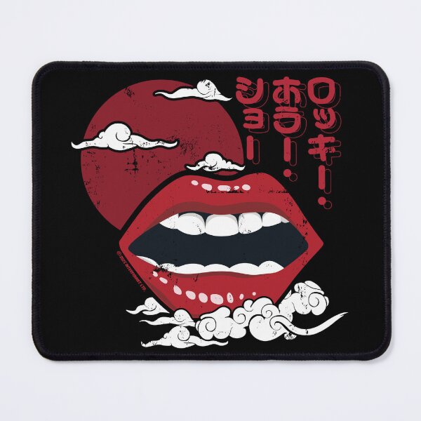 Item preview,  Rocky Horror Show Japanese Red Rising Sun Lips designed and sold by All-And-Every.