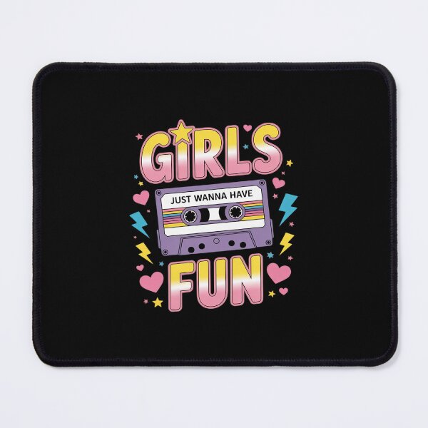 Item preview, Girls Just Wanna Have Fun Women Girl 80's 1980s 70's 18 designed and sold by DigitaldeligArt.